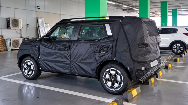 New Hyundai Small EV Interior Spied
